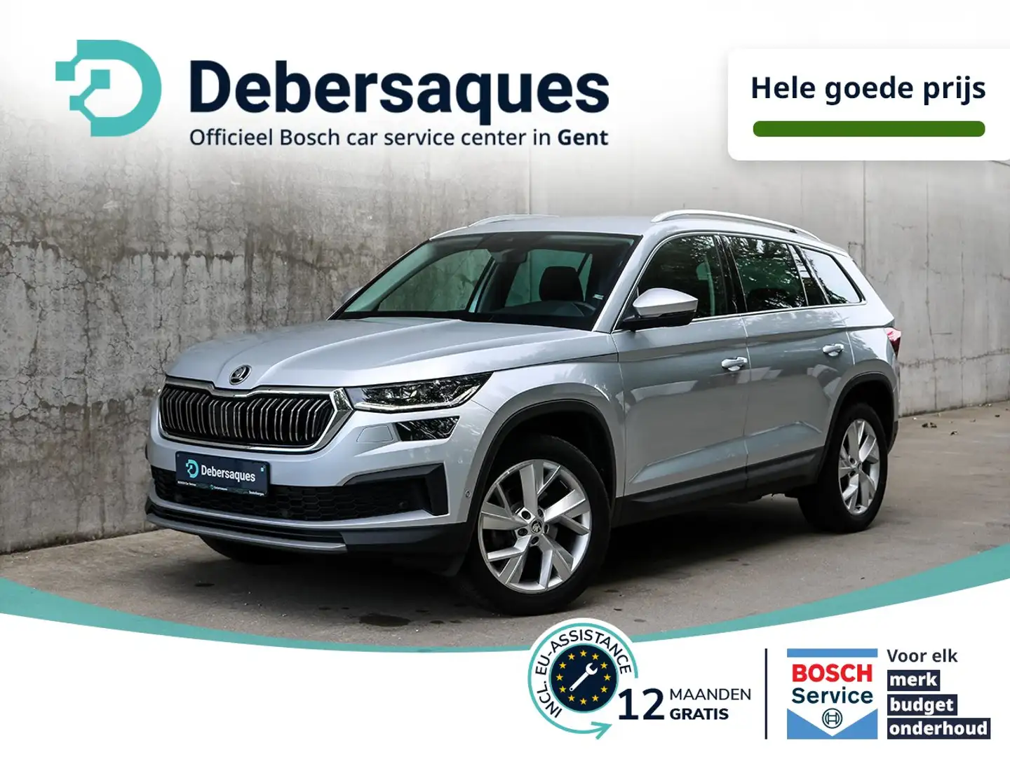 Skoda Kodiaq 1.5 TSI DSG NAVI APP ACC PSENS+CAM Argent - 1
