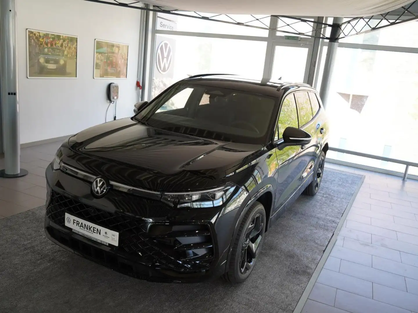 Volkswagen Tayron R-Line 2.0 TSI 4M Black Style KAMERA NAVI Fekete - 2