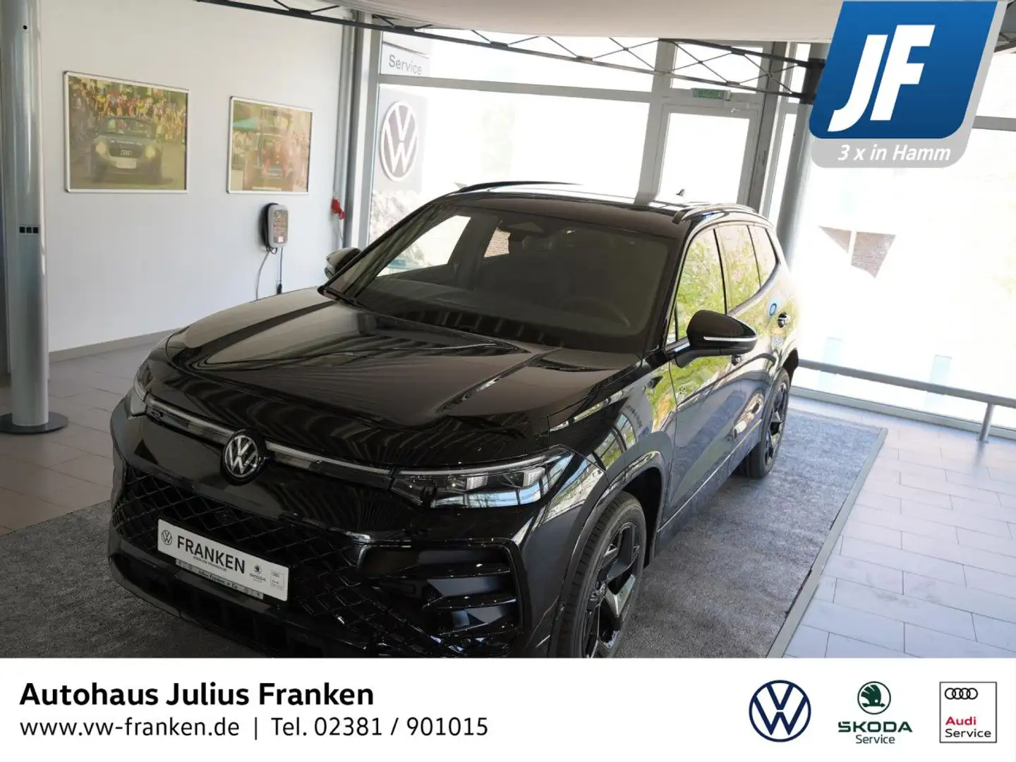 Volkswagen Tayron R-Line 2.0 TSI 4M Black Style KAMERA NAVI Negro - 1