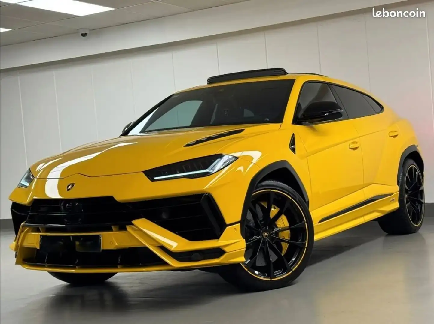 Lamborghini Urus s 4.0 v8 666ch tva récupérable gtie constructeur jusqu'en 06-2027 extension poss jusqu'à 60 mois Jaune - 1