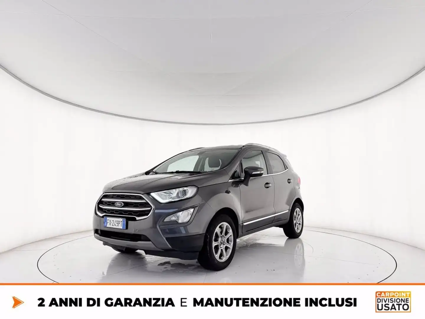 Ford EcoSport 1.0 ecoboost titanium s&s 125cv auto my19 Grigio - 1