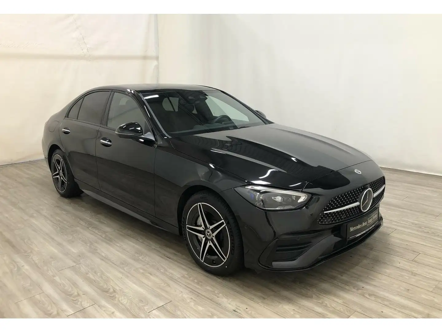 Mercedes-Benz C 300 e AMG NIGHT'*Pano*AHK*Distr*HUD*Massagesitz Schwarz - 2