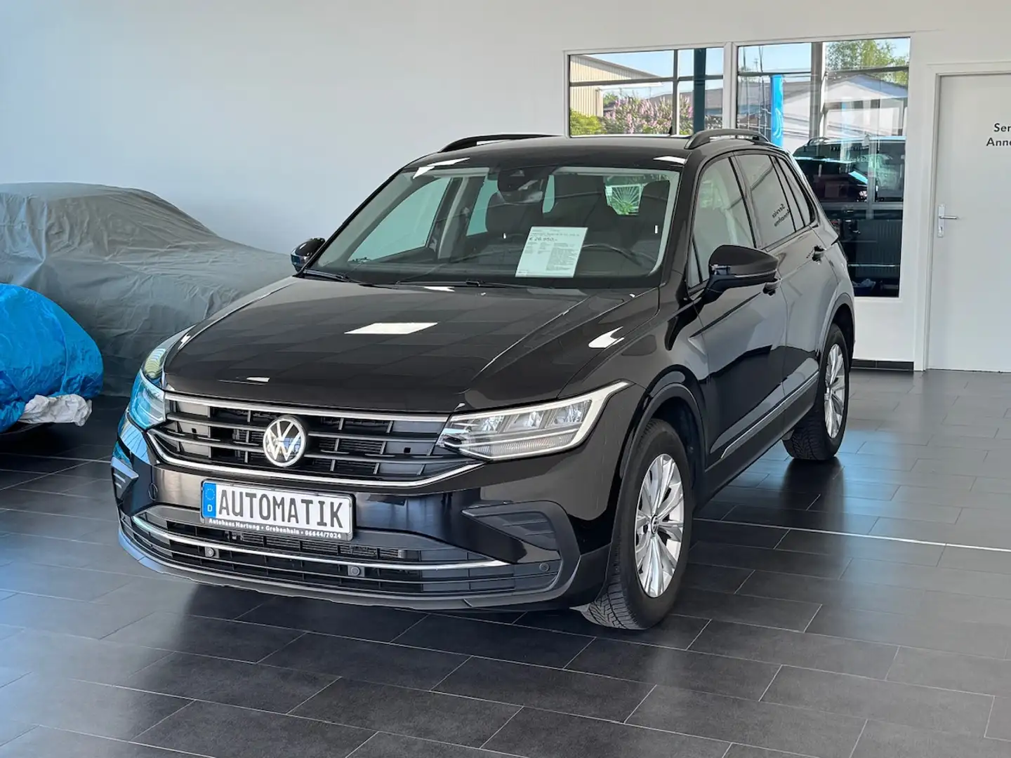 Volkswagen Tiguan Life, Alu, Shzg., Klimaa, App Connect, PDC, Kamera Noir - 1