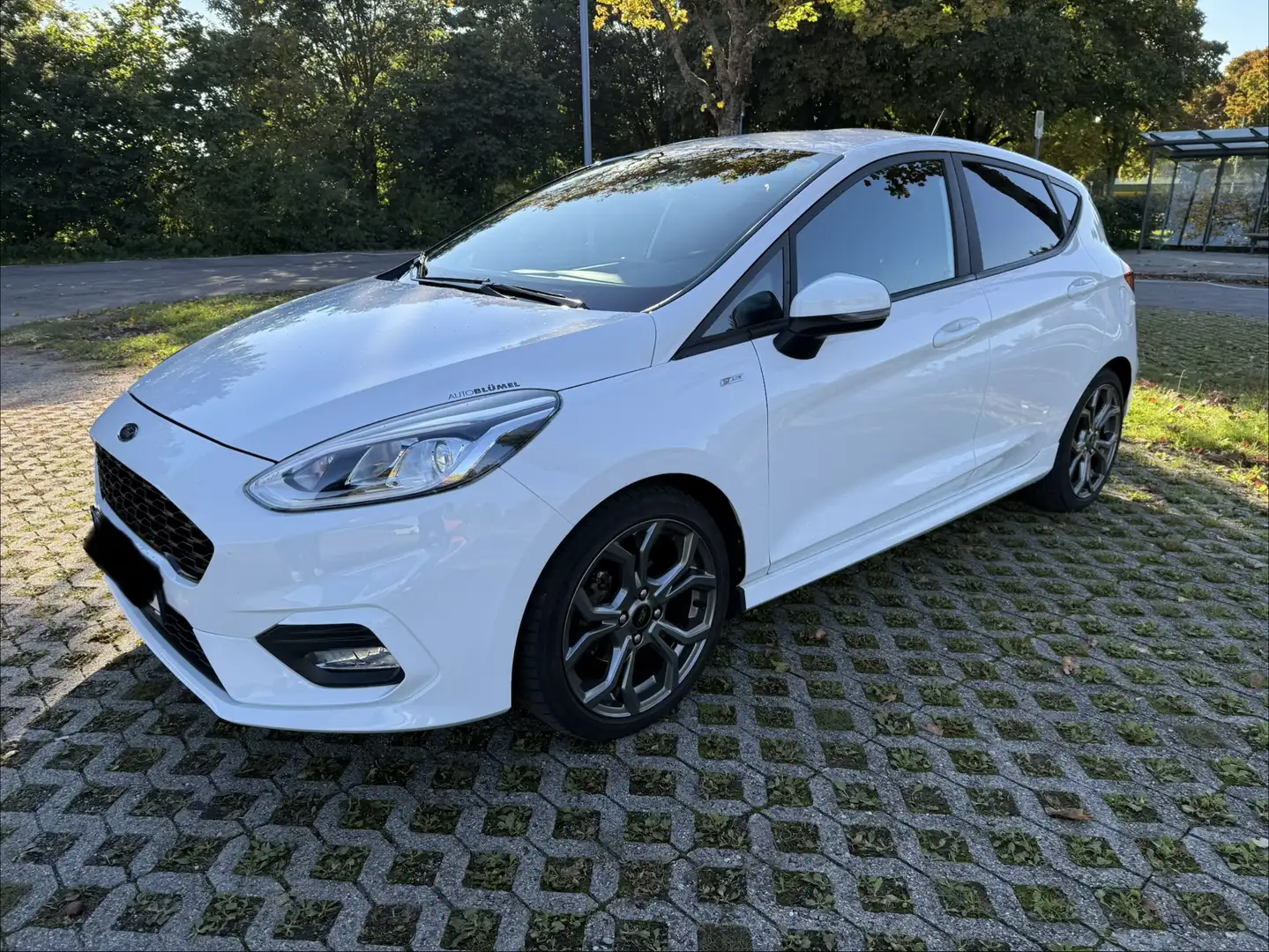 Ford Fiesta ST-Line Weiß - 1