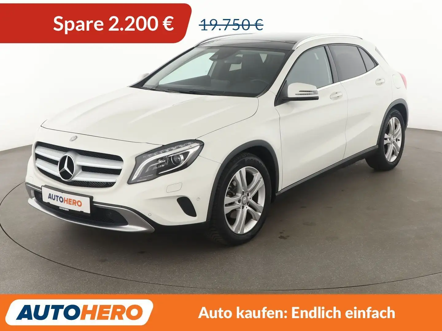 Mercedes-Benz GLA 200 GLA 200 Urban Aut.*NAVI*BI-XENON*PANO*PDC* Weiß - 1