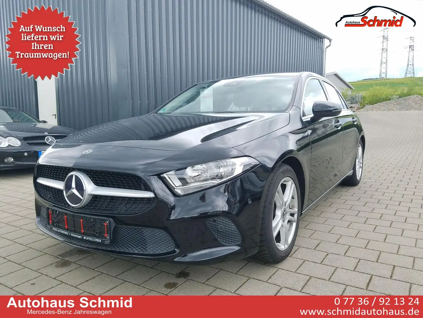 Mercedes-Benz A 180 , Progressive, Business, Navi, Klima, KM: 46004... Schwarz - 1