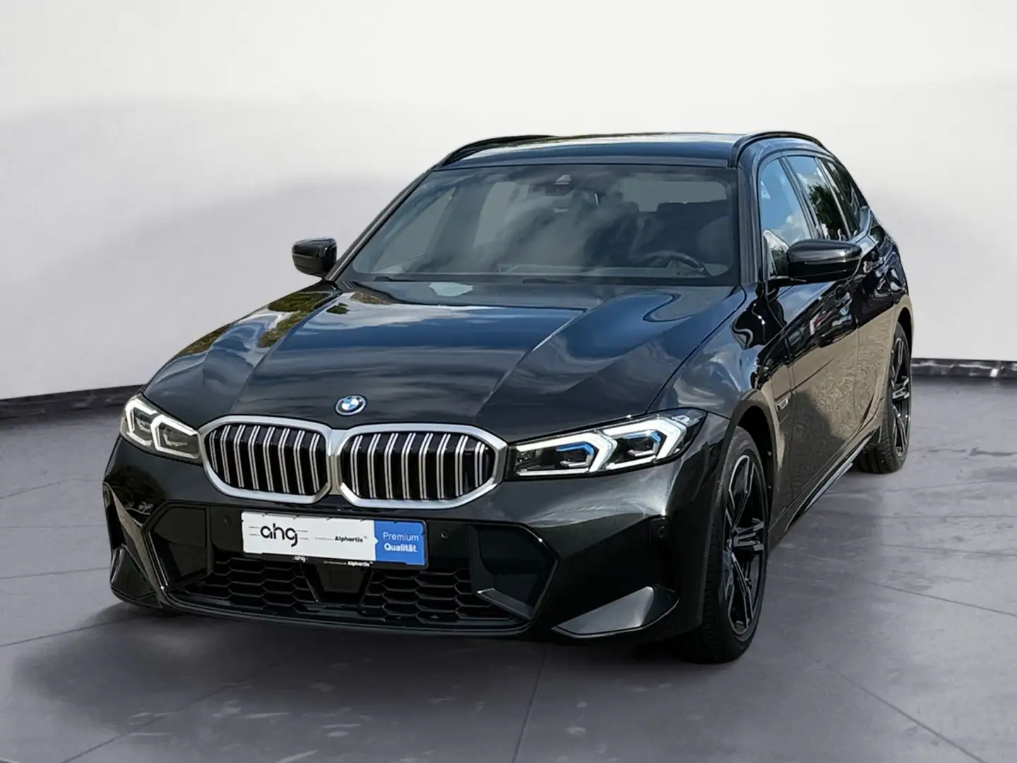 BMW 320 e xDrive Touring M Sport Navi Klima PDC Kamer Noir - 2