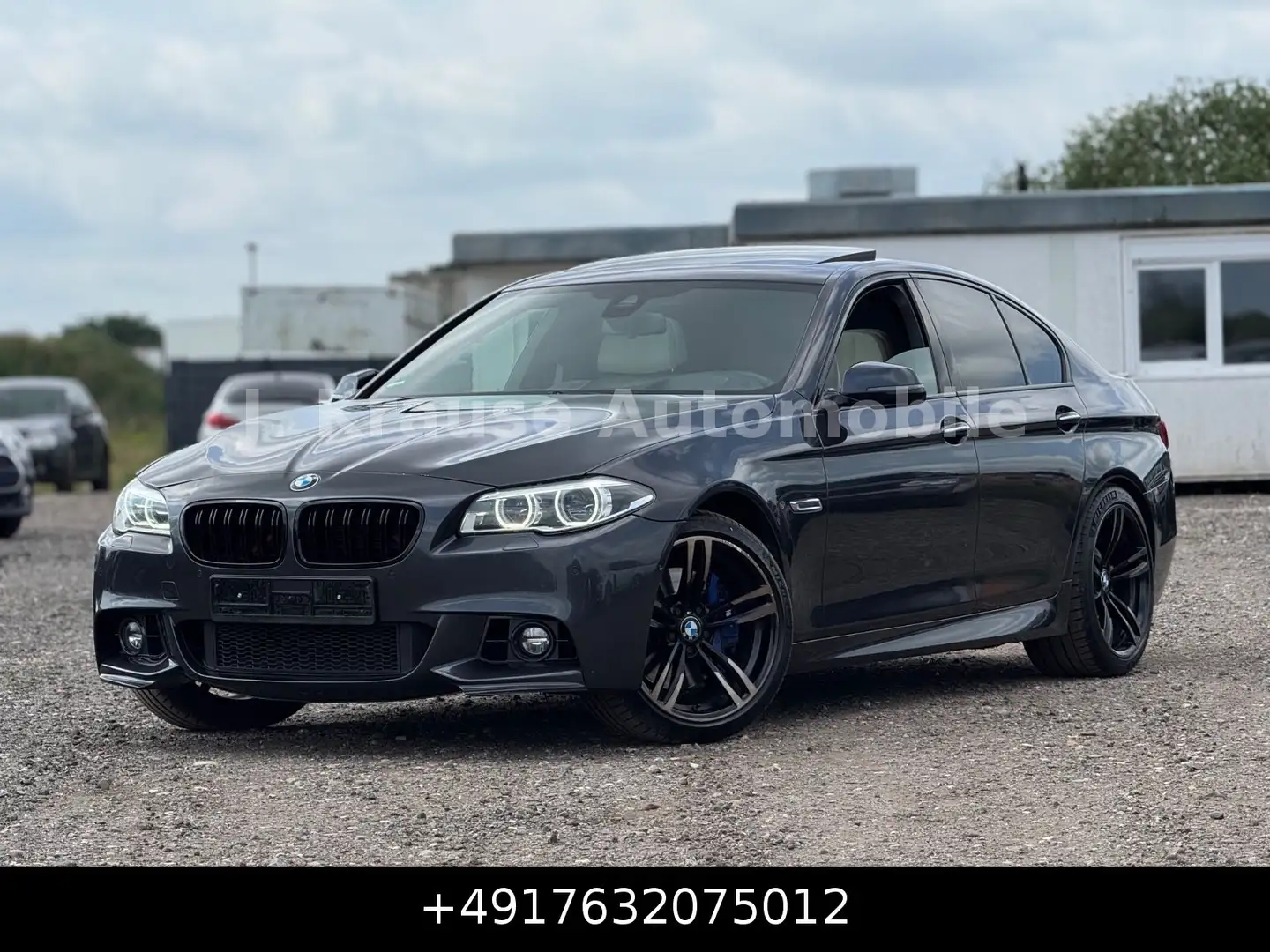 BMW 550 i F10 M-Sportpaket LED B&O Head-Up Facelift Schwarz - 1