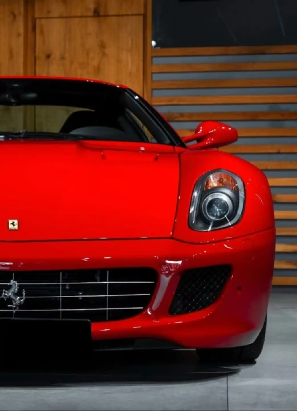 페라리 599 GTB Fiorano 2009 빨강 사진 1