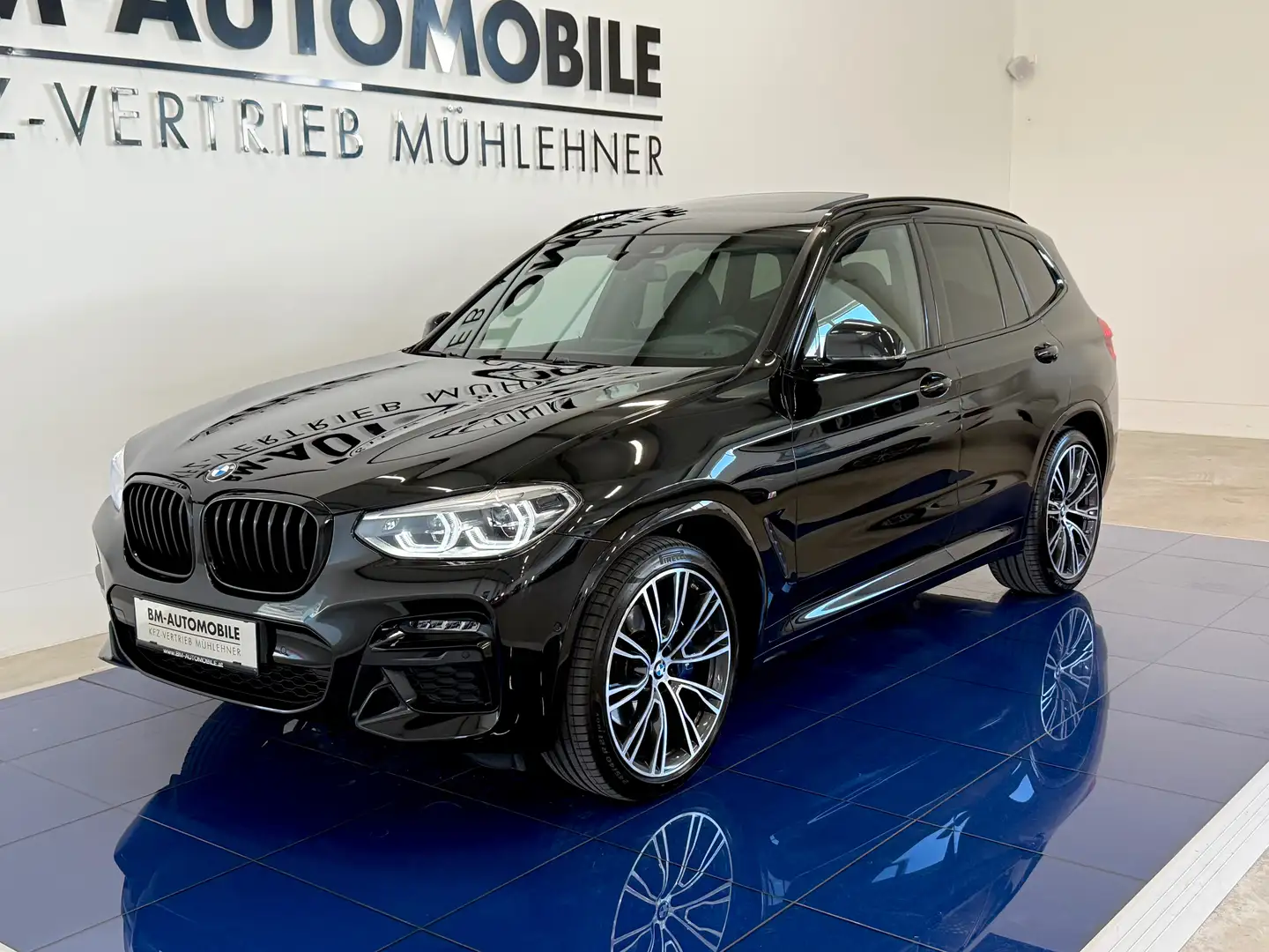 BMW X3 M40d,1.Besitz,HeadUp,Panorama,Standheizung,LED,21" Schwarz - 2