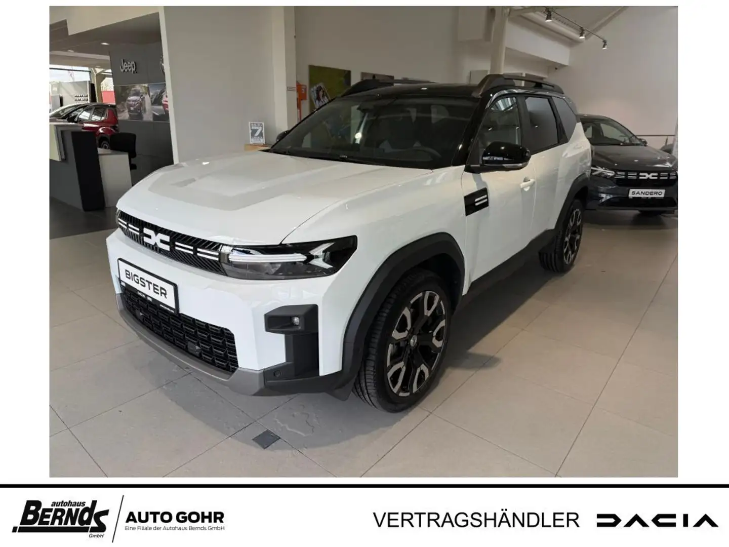 Dacia Bigster mild hybrid-G 140 Journey NAVI SHZ 360°KAM LHZ Wit - 1