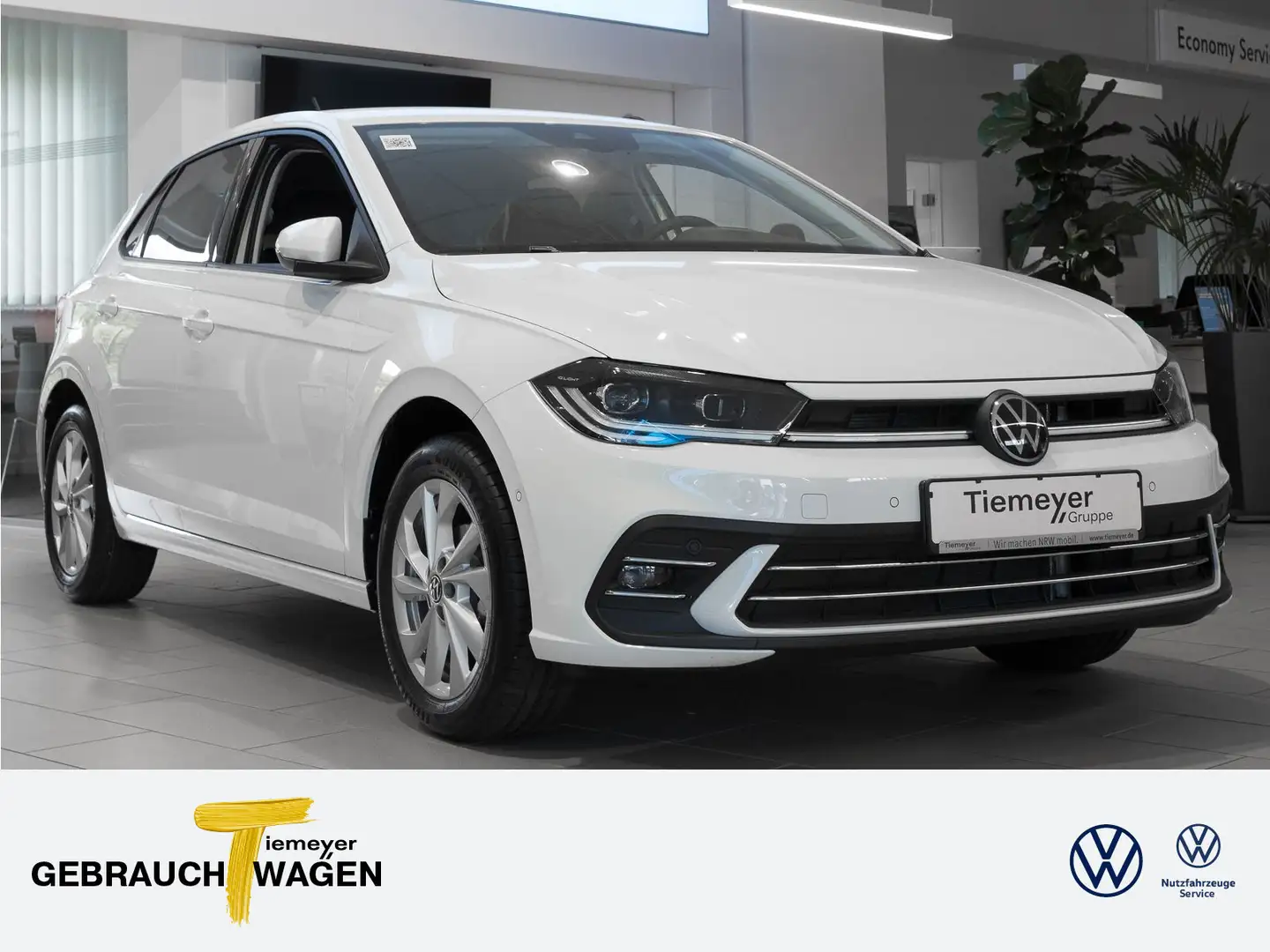 Volkswagen Polo 1.0 TSI STYLE IQ.LIGHT KAMERA SITZHZ Weiß - 1