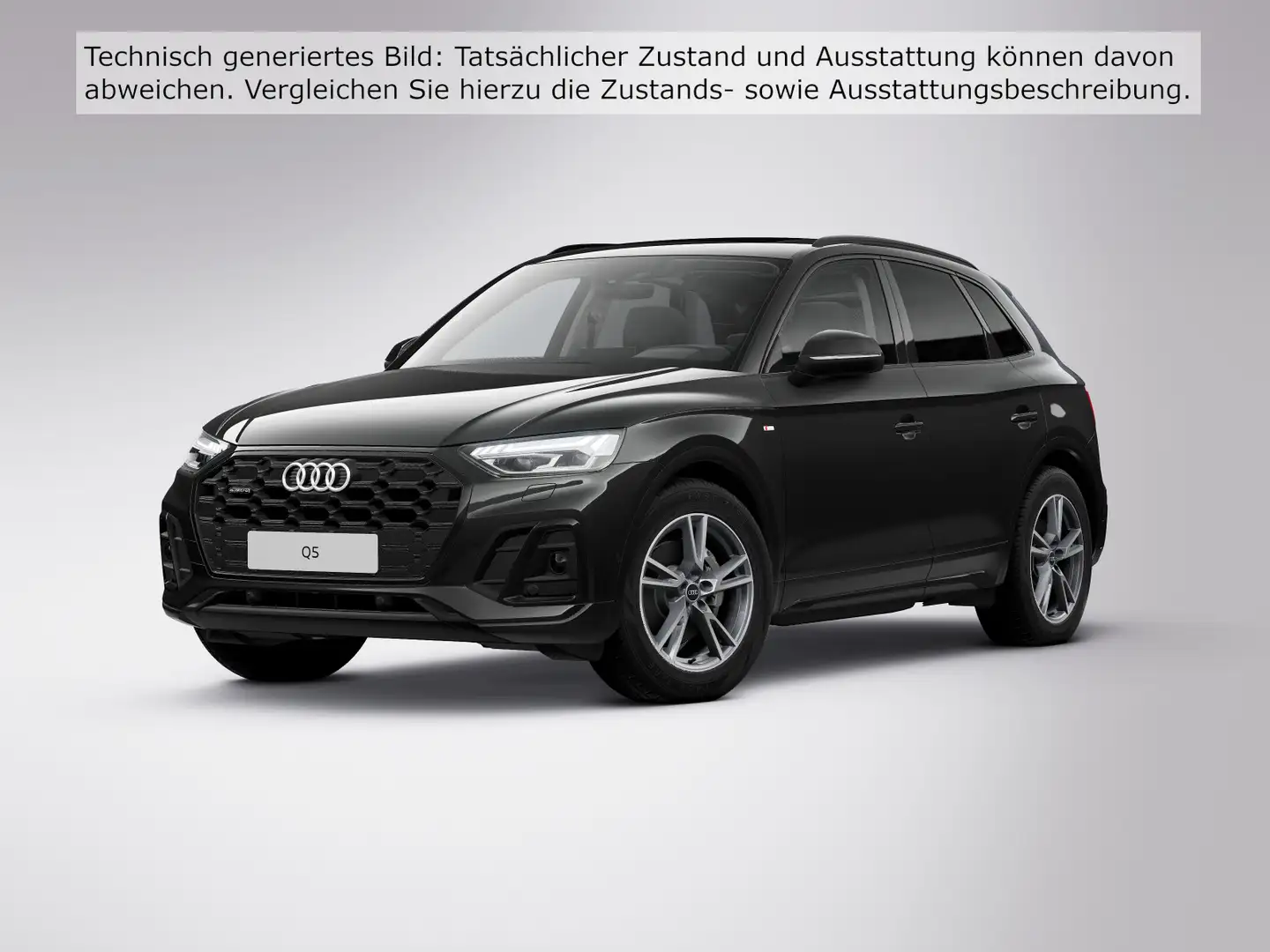 Audi Q5 40 TDI S line quattro S tronic Standhzg Pano Schwarz - 2