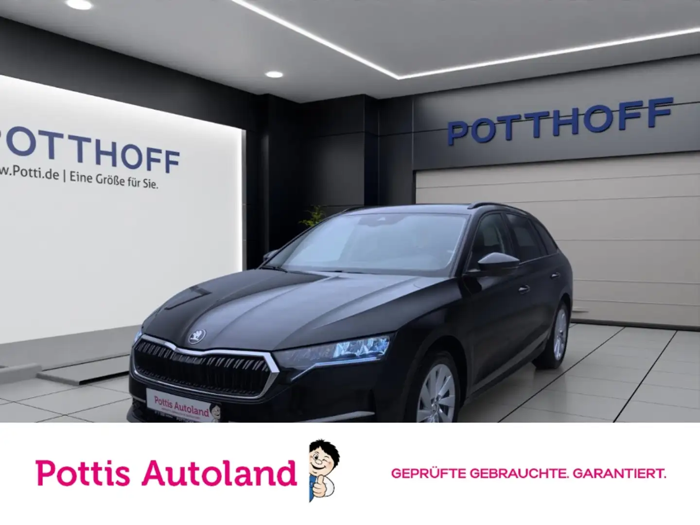 Skoda Octavia Combi 1.5 TSI SELECTION NAVI LED SITZHZG PDC Schwarz - 1