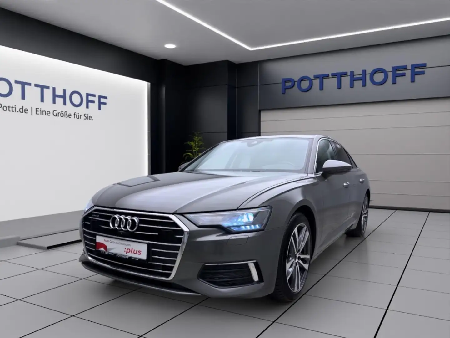 Audi A6 45 TFSI Q DESIGN eKLAPPE HuD STDHZG B&O Grau - 1