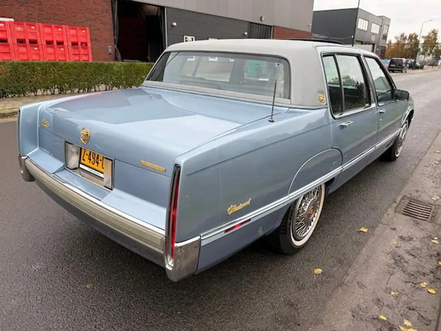 Cadillac Fleetwood 4.5 V8 Brougham Aut, Leder, Schuifdak, 27.000 mile Azul - 2
