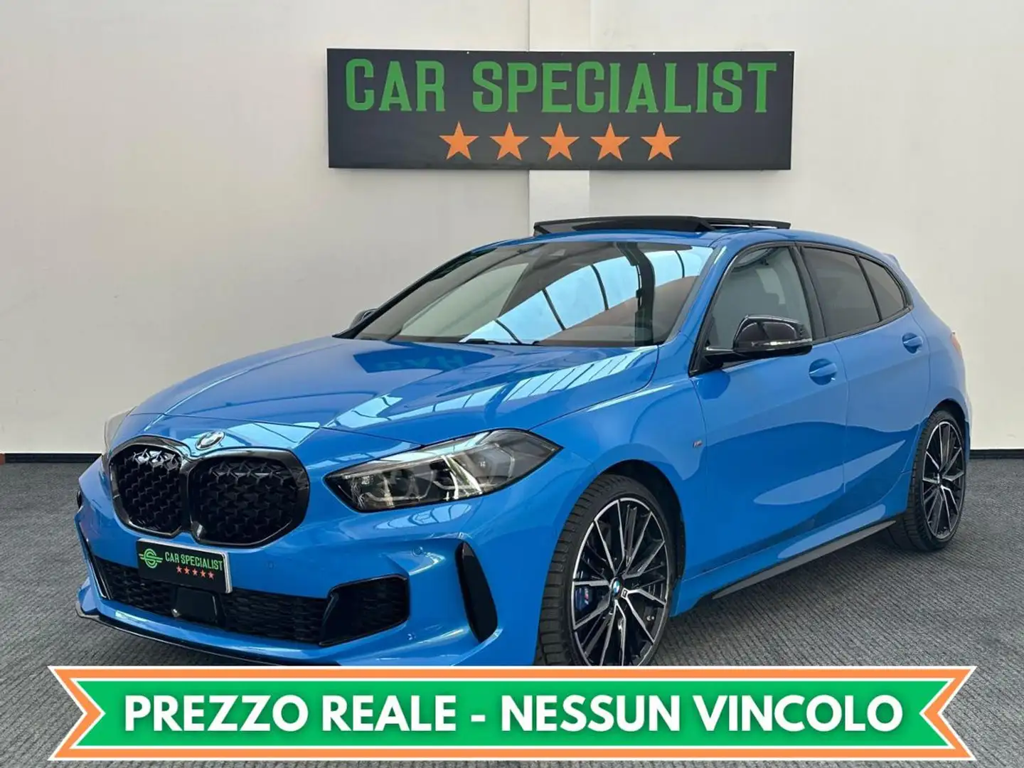 BMW 135 i xDrive TETTO|LED|RETROCAMERA|UNICOPROP.|19' Azul - 1