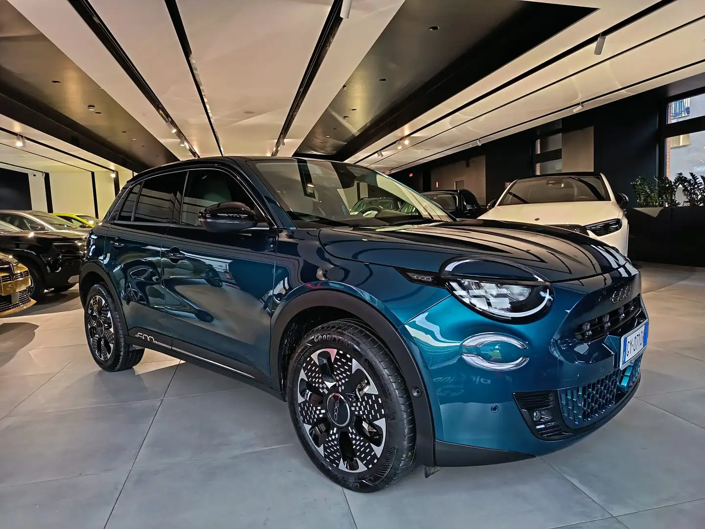 Fiat 600 1.2 hybrid La Prima 110cv auto Blauw - 2