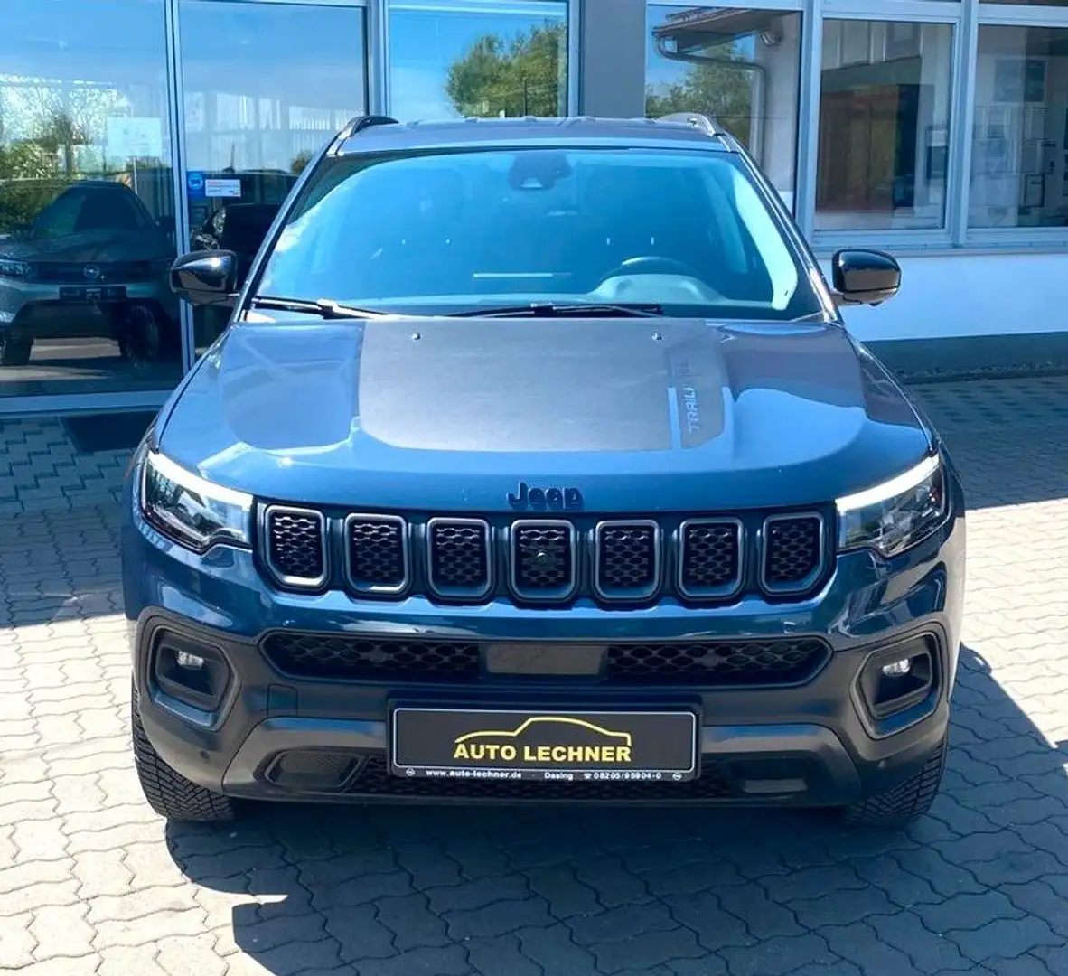 Jeep Compass Trailhawk Plug-In 4WD*360°*LEDER*ACC*1.H Bleu - 2