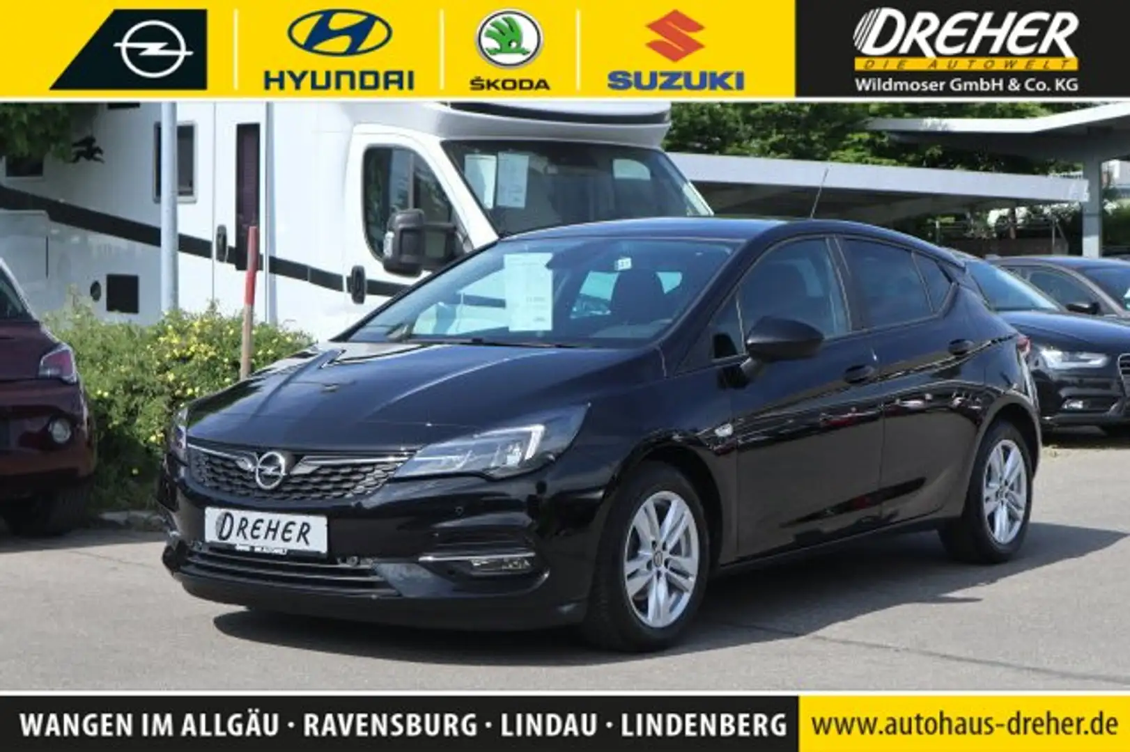 Opel Astra Astra K 1.2 Turbo Edition Navi/Klima/DAB/LED BC Noir - 1