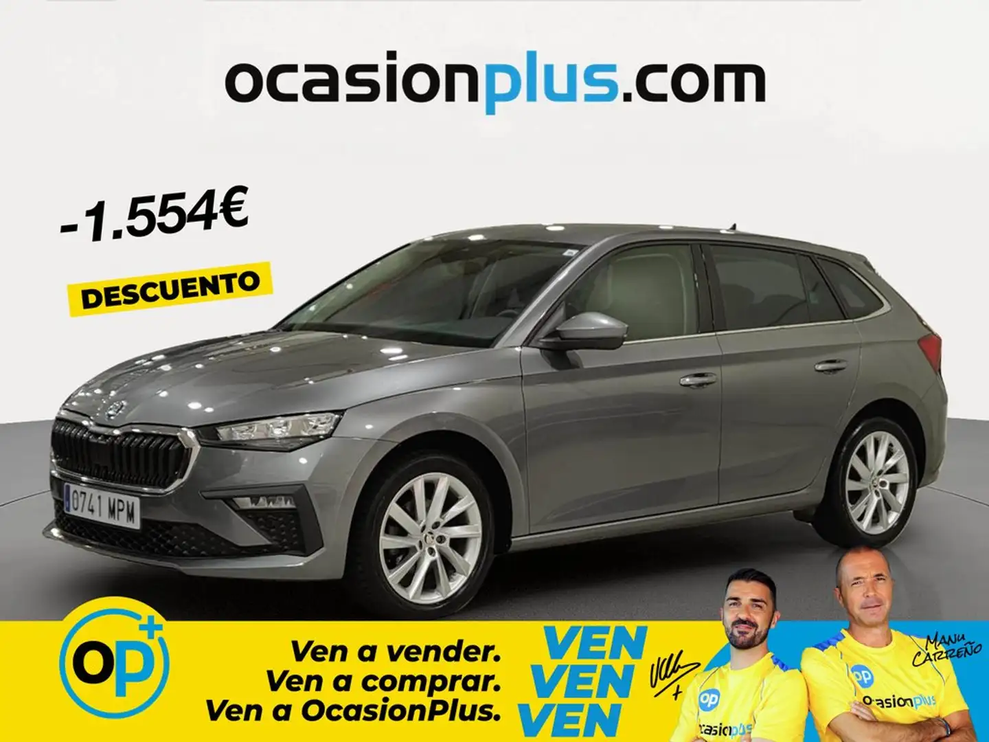 Skoda Scala 1.0 TSI Selection 85kW Gris - 1