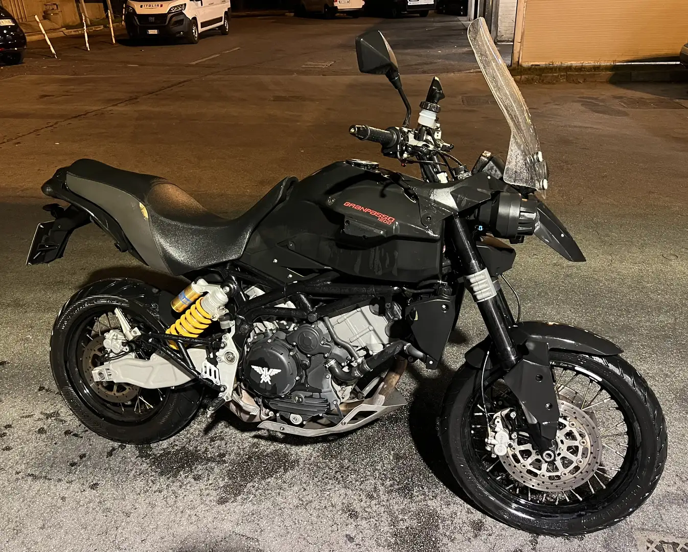 Moto Morini Granpasso 1200 2014 - 12.400 km Schwarz - 1