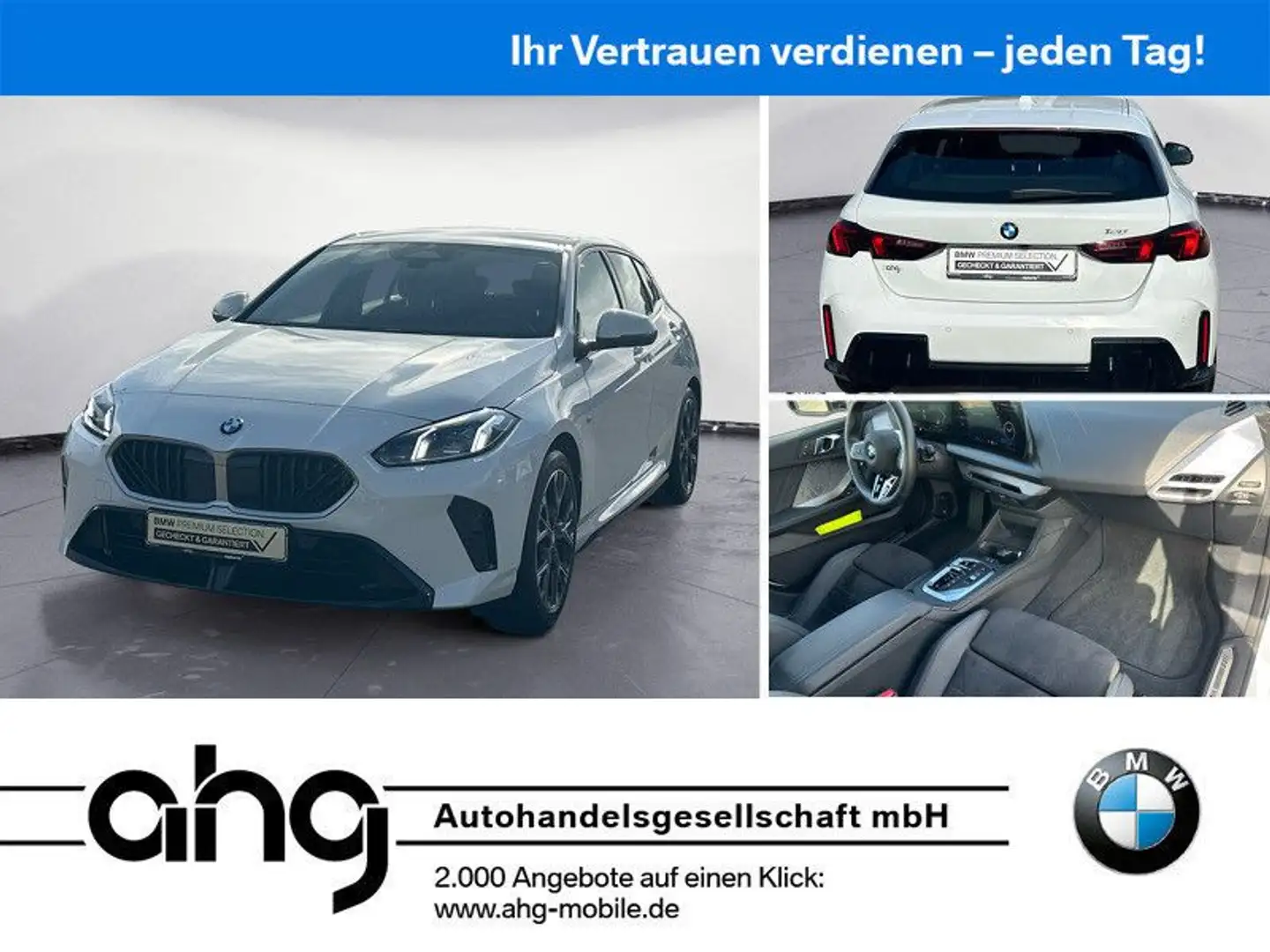 BMW 120 Steptronic M Sportpaket Klimaaut. Sportsitze Weiß - 1