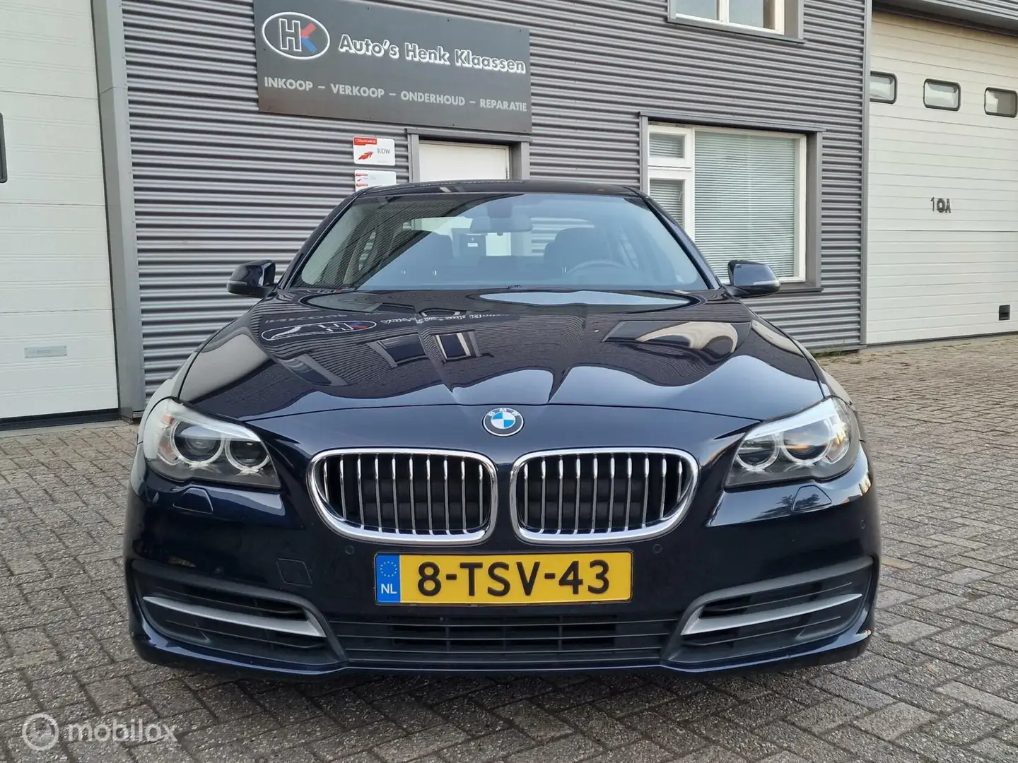 BMW 520 5-serie 520i Aut.-8 High Executive Multi-EL.stoele Kék - 2