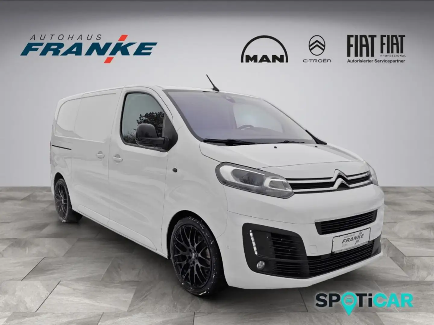 Citroen Jumpy 2.0 BlueHDi 180 M EAT8*NAVI*STHZ*SZH*XENON*AH* Weiß - 1