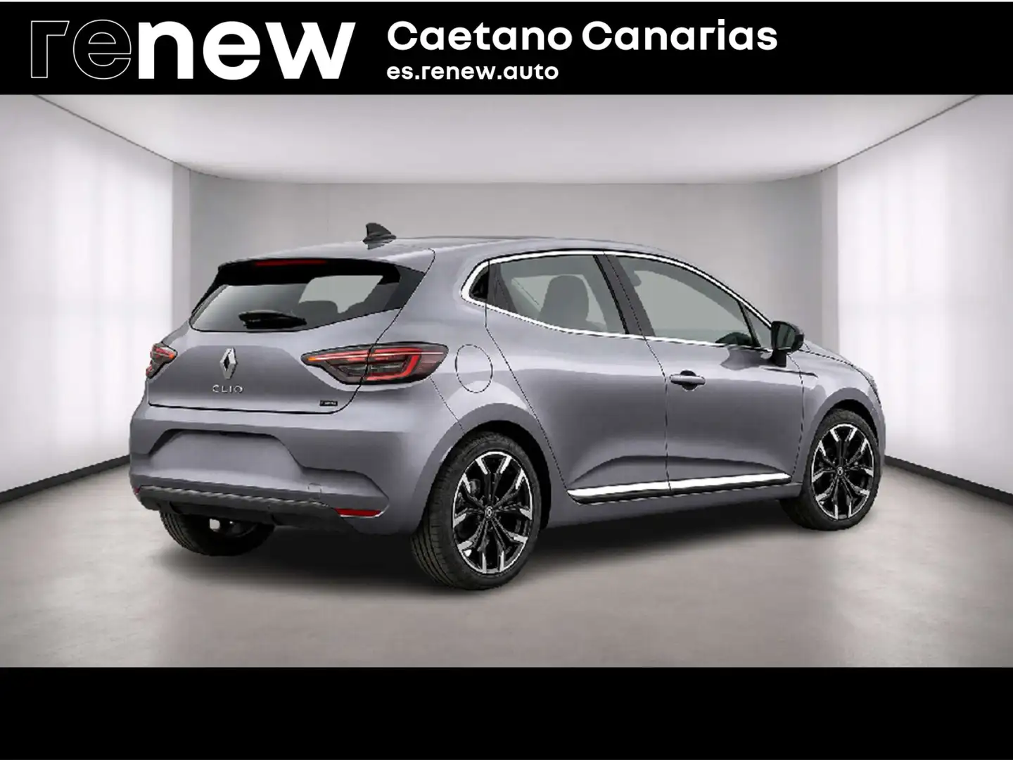 Renault Clio Nuevo  Techno E-Tech Híbrido 103 kW (145CV) Gris - 2
