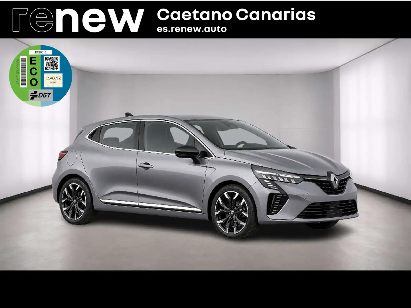 Renault Clio Nuevo  Techno E-Tech Híbrido 103 kW (145CV) Gris - 1
