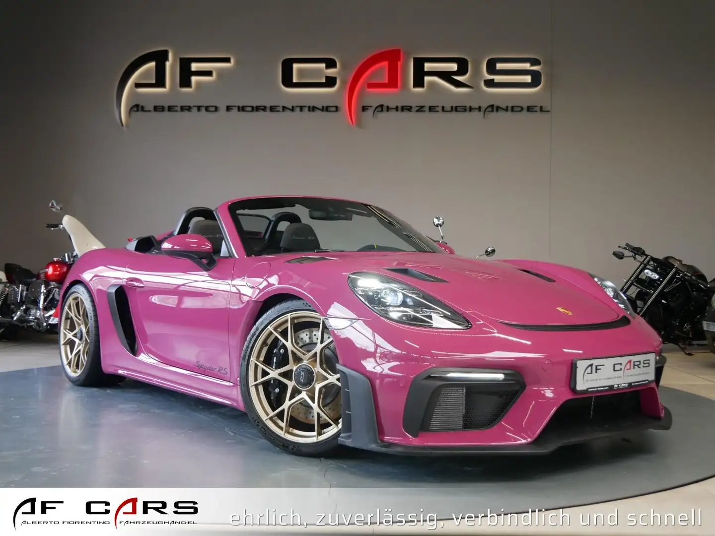 Porsche Boxster 718 Spyder GT4 RS Lift Chrono Bose LED PDLS Rot - 2