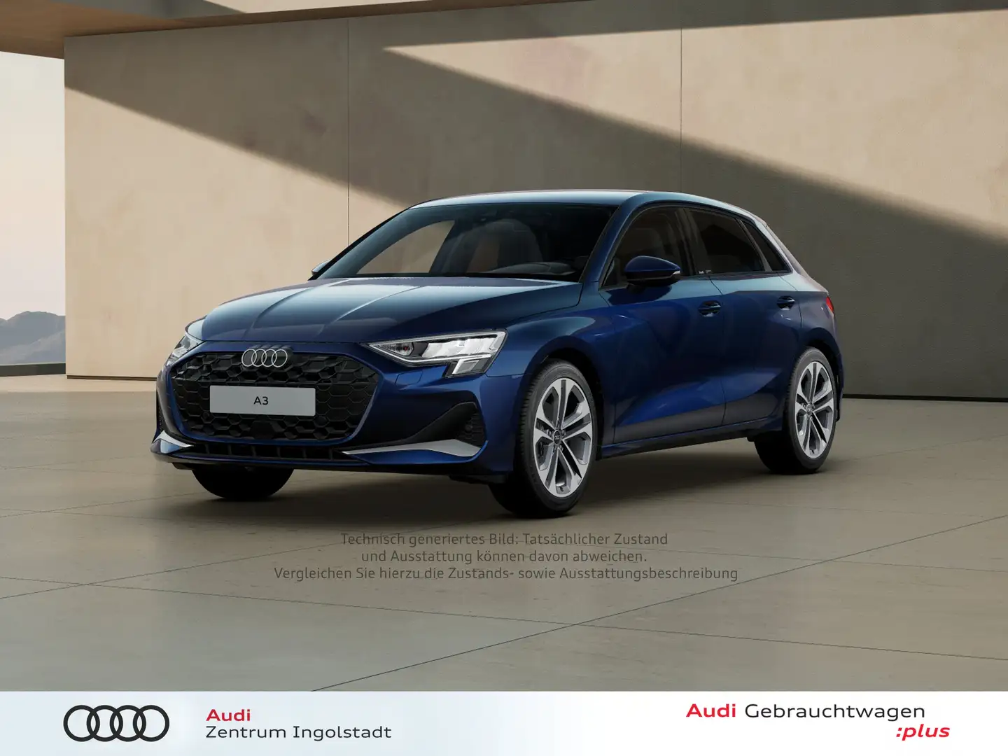 Audi A3 Sportback 35 TFSI NAVI AHK ACC 18" Advanced Blau - 1