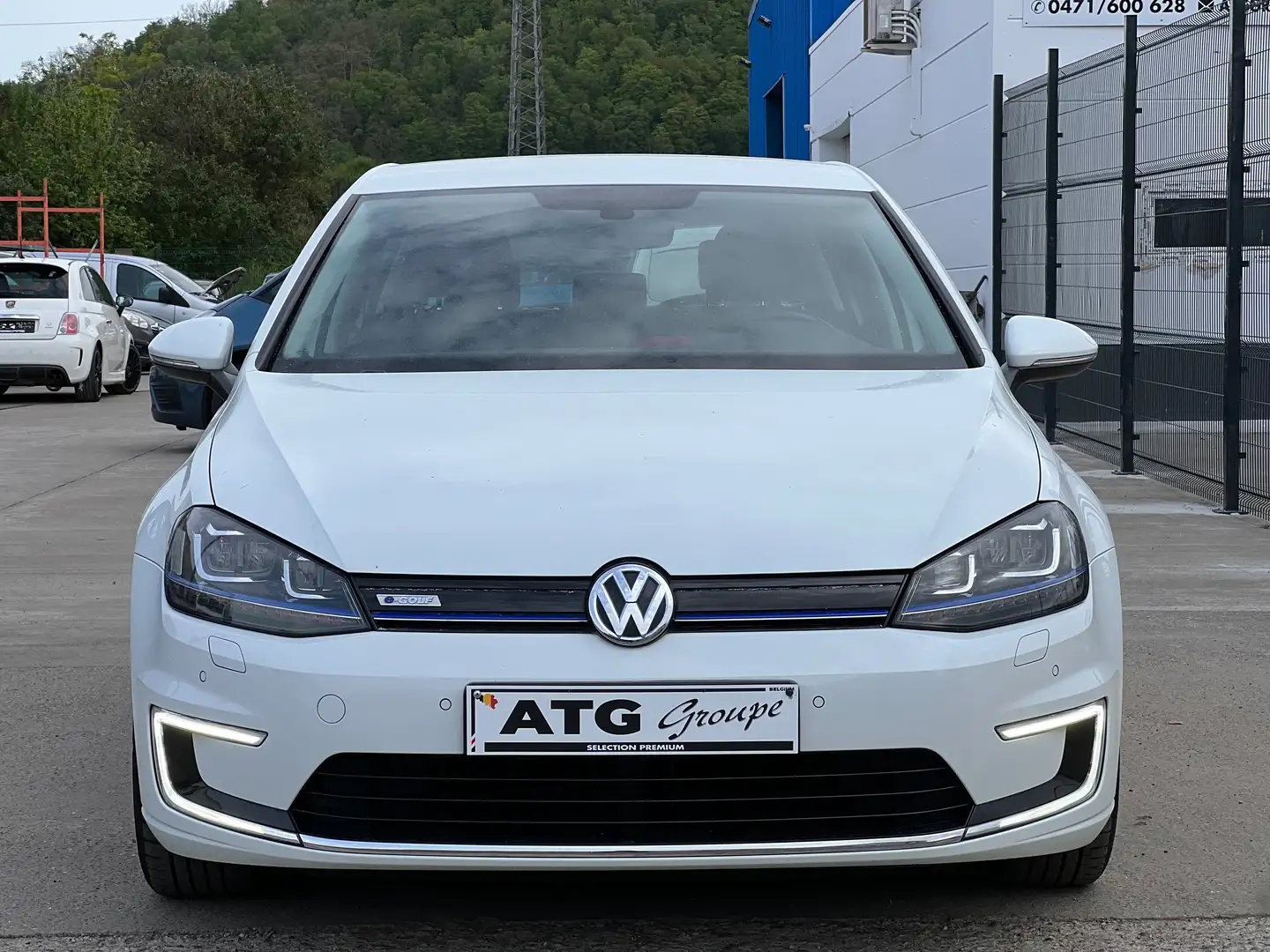 Volkswagen e-Golf 7.5 TVAC BOITE AUTO XENON LED FULL OPTIONS White - 2