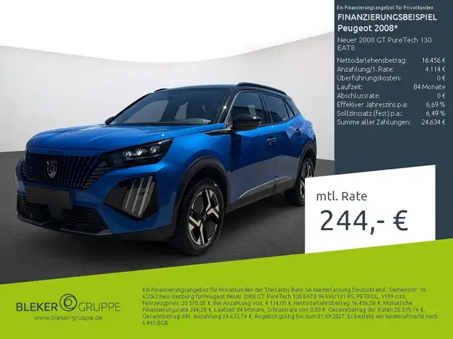 2024 Peugeot 2008 in Blue for sale