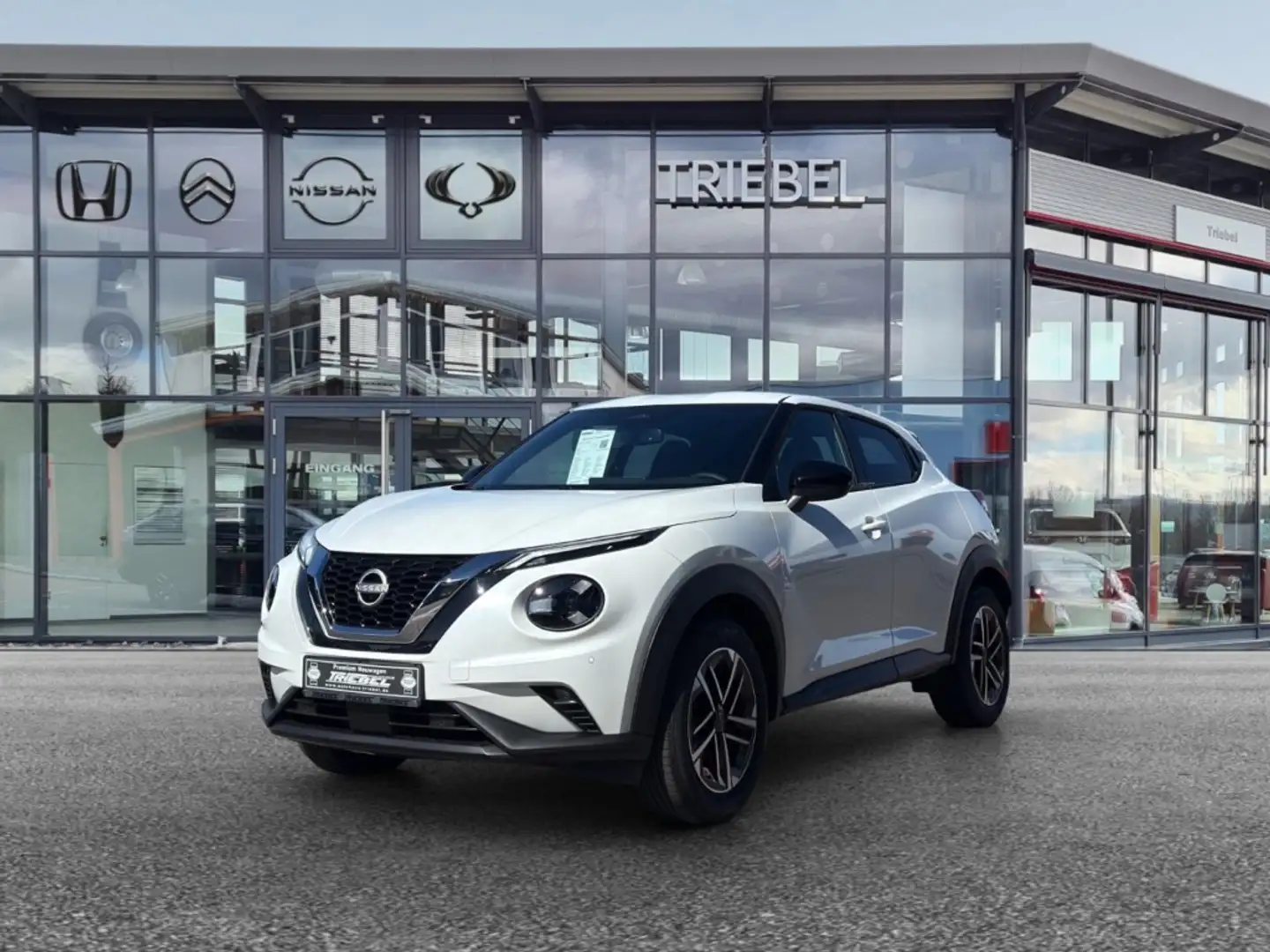 Nissan Juke N-Connecta 1.0 DIG-T °LED°Navi°RFK°BF°AAC° Blanc - 2