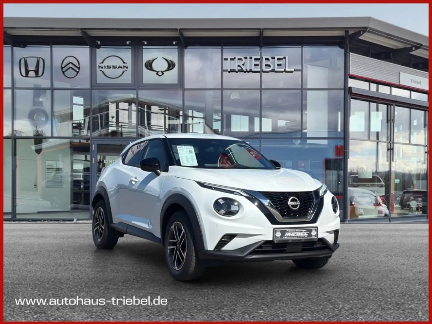 Nissan Juke N-Connecta 1.0 DIG-T °LED°Navi°RFK°BF°AAC° Blanc - 1