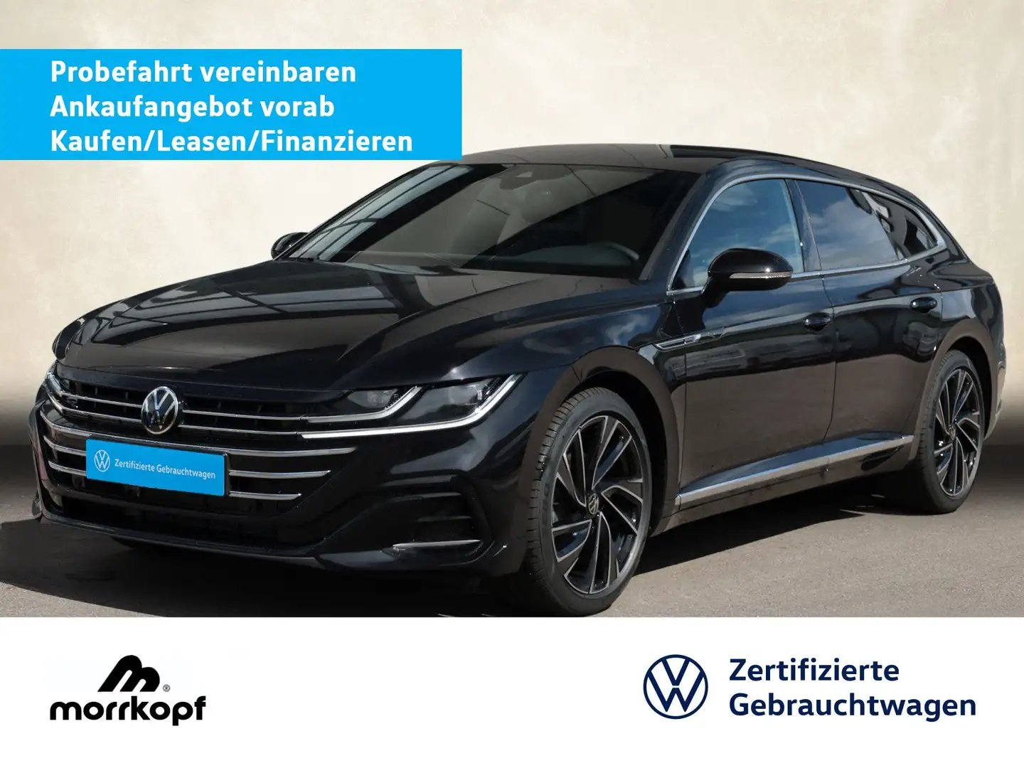 Volkswagen Arteon Shootingbrake 2.0TSI DSG R-Line Bluetooth Schwarz - 1