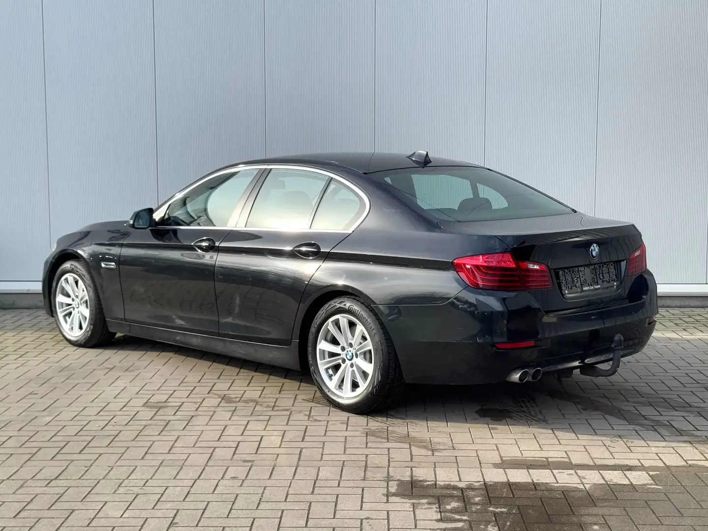BMW 518 dA✅GARANTIE Automaat Navi Prof Leer Z.Verw Trekh Černá - 2
