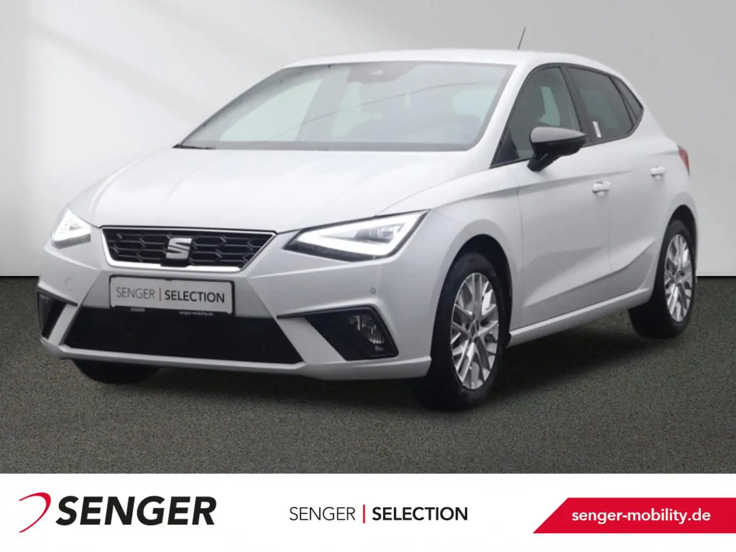 SEAT Ibiza FR-Line 1.0 TSI CarPlay LED Kamera Sitzh. Weiß - 1