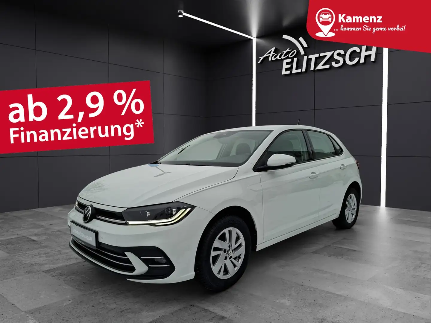 Volkswagen Polo TSI Style Matrix ACC PDC SH APP LM Weiß - 1