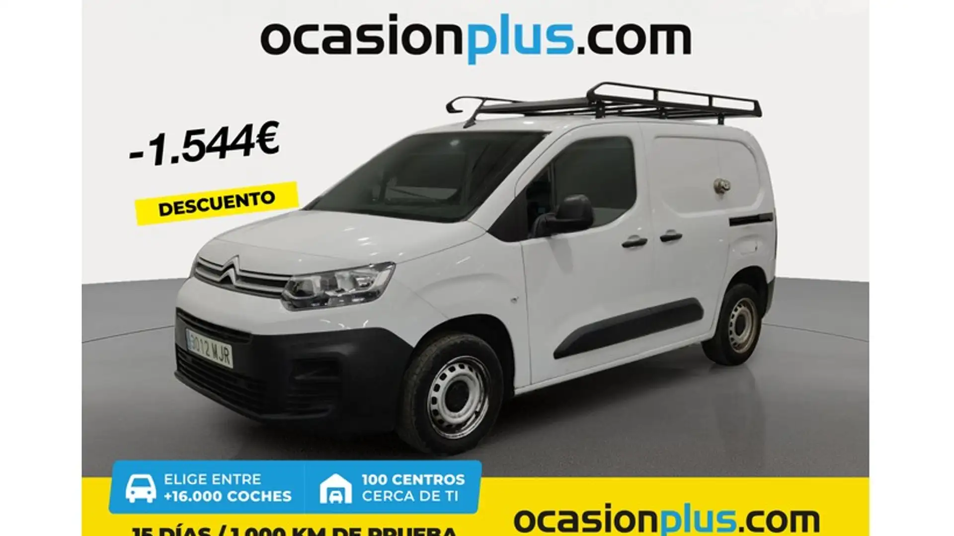 Citroen Berlingo Van BlueHDi S&S Talla M 100 Weiß - 1