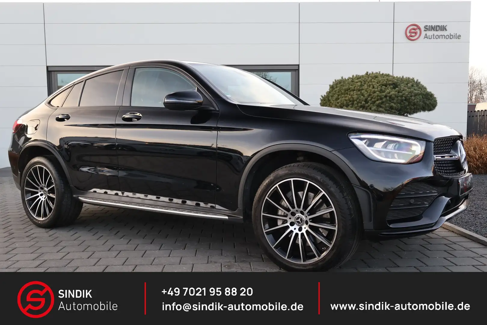Mercedes-Benz GLC 300 de 4M Coupe AMG-SHD-DESIGNO-NightPak. Schwarz - 1