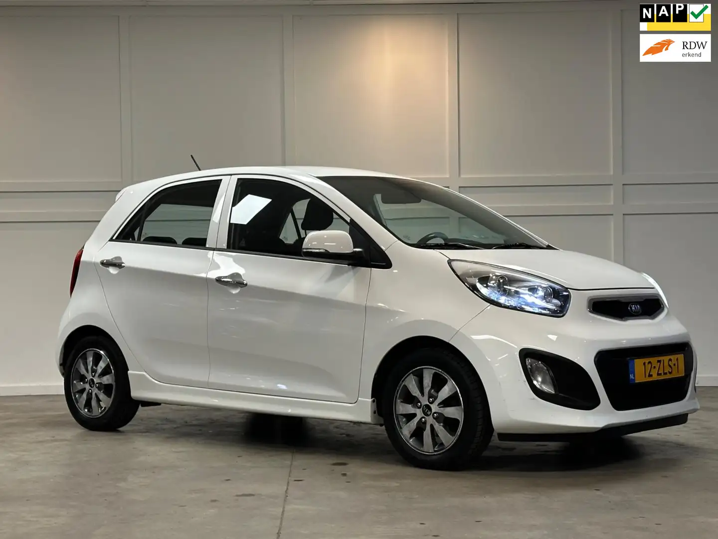 Kia Picanto 2012 / LED / Navi / Airco / Design Edition Wit - 1