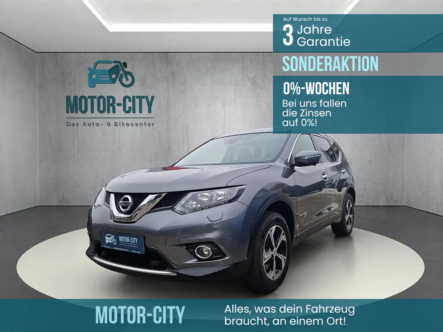Nissan X-Trail X-TRAIL 1,6dCi Acenta Aut.**0% Gebrauchtwagen F... Grau - 1