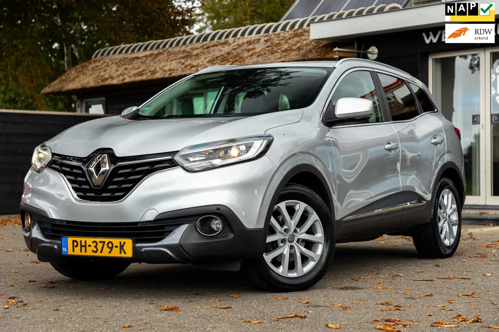 Renault Kadjar 1.2 TCe Intens Trekhaak I Leder I Navigatie I Blue Grau - 1