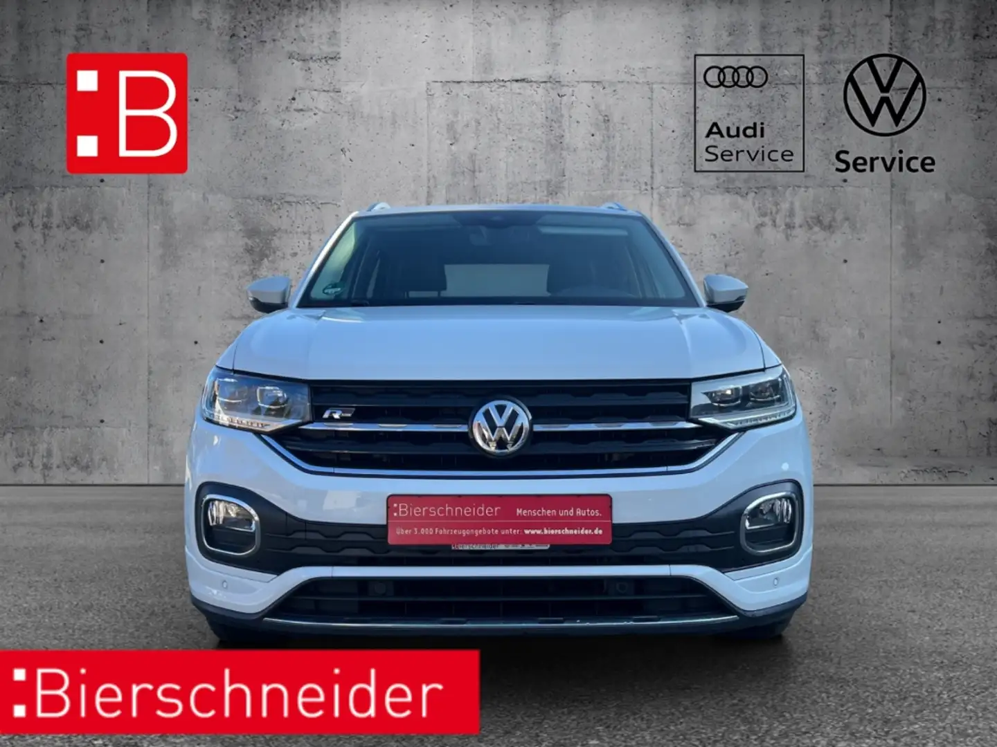 Volkswagen T-Cross 1.0 TSI R-Line Style LED KAMERA NAVI PDC ACC Weiß - 2