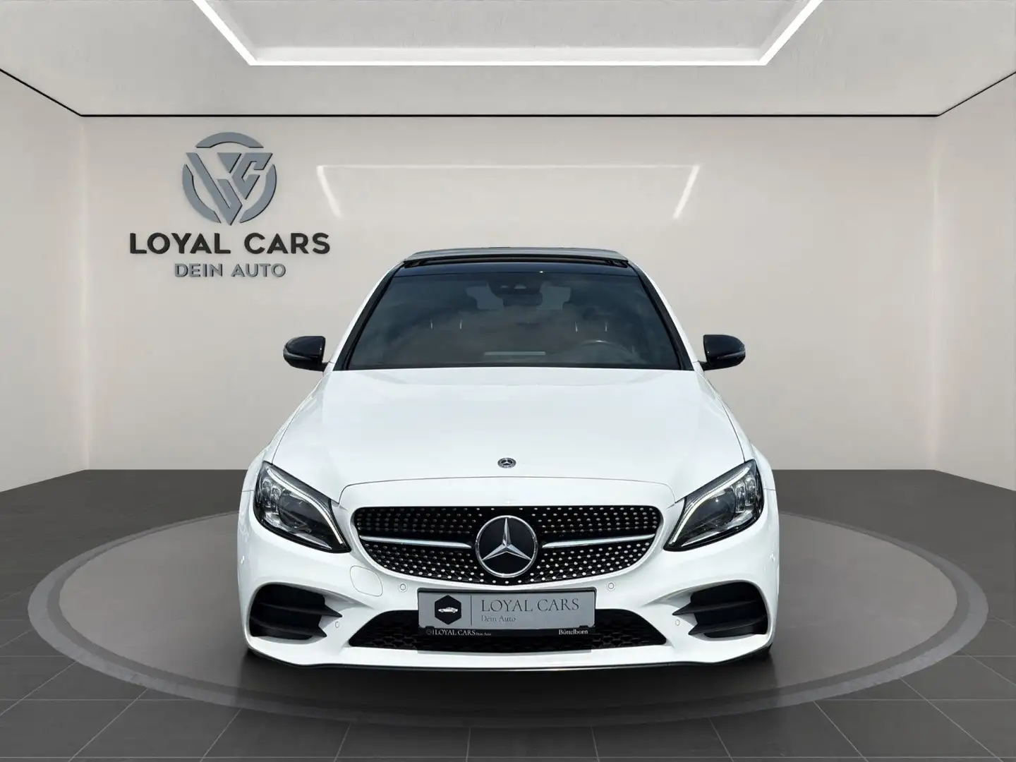 Mercedes-Benz C 200 d Lim*AMG*PANO*NAVI*Mbeam*Dist+*BURMESTER* Weiß - 2