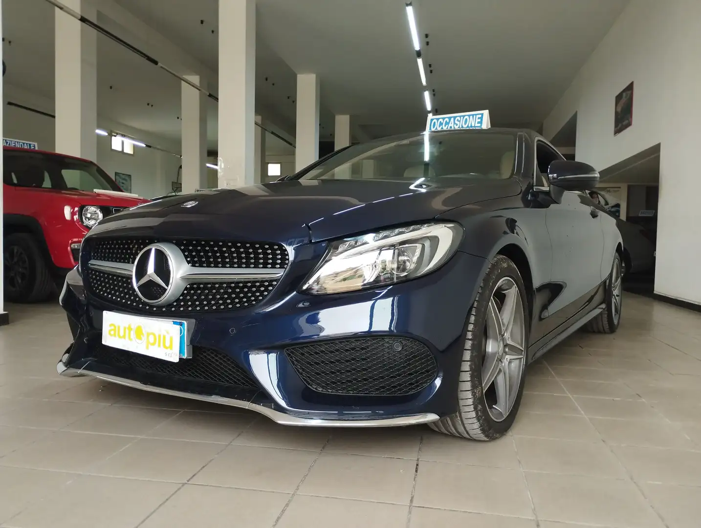 Mercedes-Benz C 250 d Auto Coupè Premium Bleu - 1