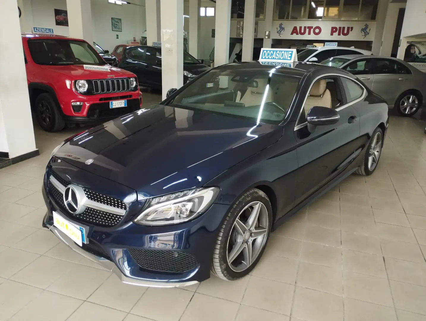 Mercedes-Benz C 250 d Auto Coupè Premium Bleu - 2